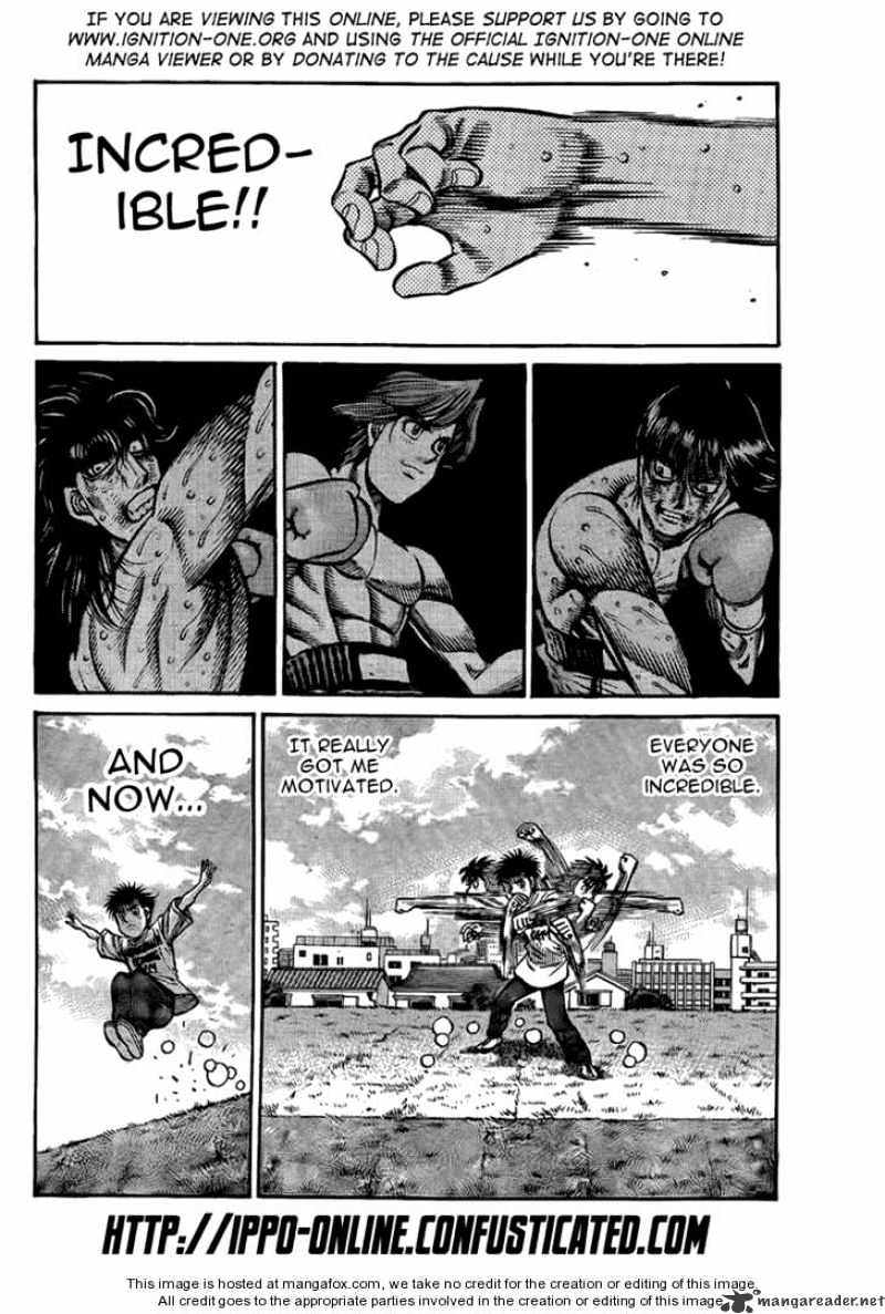 Hajime no Ippo: Fighting Spirit, Chapter 856 image 02
